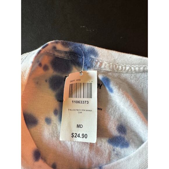 NWT Hot Topic Fall Out Boy Mania Tie Dye Tee - Picture 6 of 7
